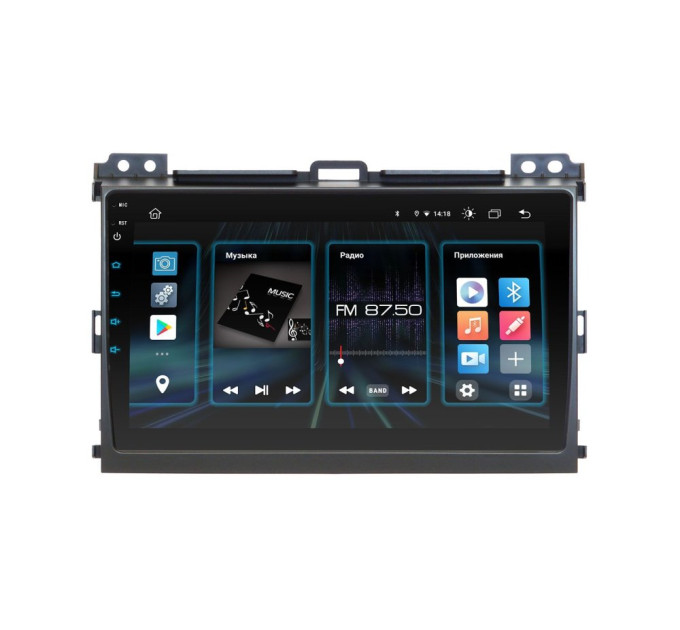 Штатна магнітола Incar DTA2-2209 для Toyota Prado 120 2002-2009