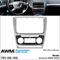 Перехідна рамка Skoda Octavia A5 AWM 781-08-106