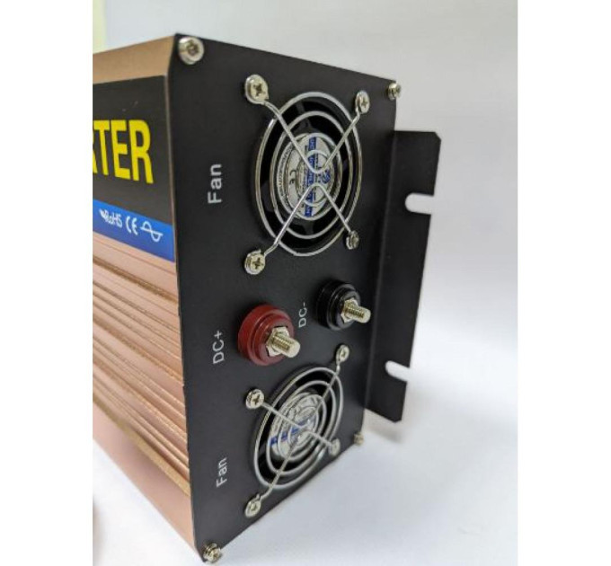 Автомобільний інвертор Pulsepad PSW-1000 12V 1000W PURE SINE WAVE