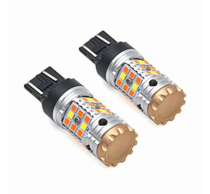 Світлодіодні лампи TORSSEN Pro W21/5W (7443) white/amber Can Bus 21W/21W (2шт)