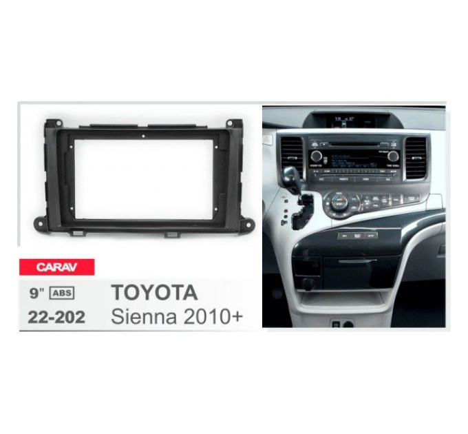 Перехідна рамка Toyota Sienna Carav 22-202
