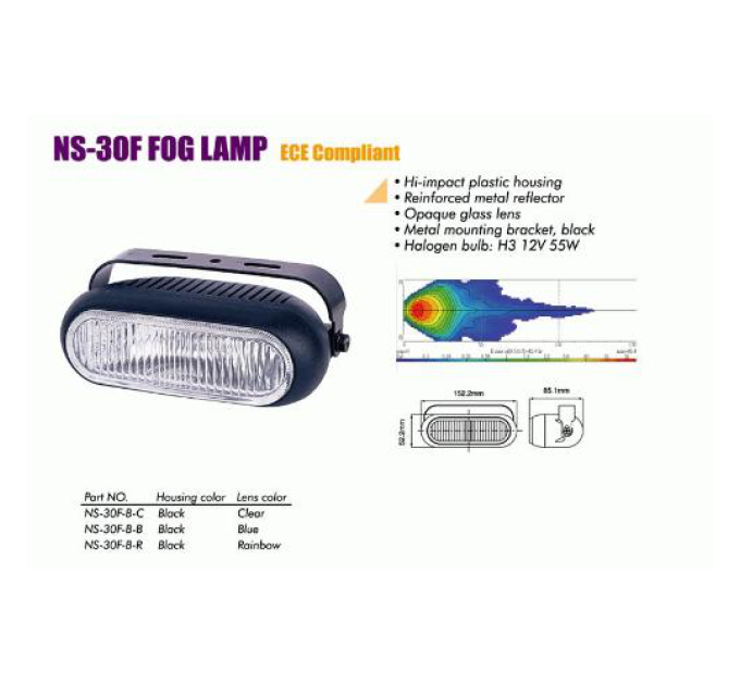 Додаткові фари Sirius NS-30 F-B-C