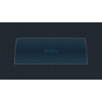 Захисне скло на монітор BMW X6 / X6M 2015-2018 (F16) (глянсове) Pixsel BMW-2920-H