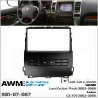 Перехідна рамка Toyota Land Cruiser Prado 120, Lexus GX 470 AWM 981-07-067