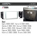 Перехідна рамка Opel Combo, Corsa, Meriva, Omega B, Vectra C, Vivaro Metra 95-3107s