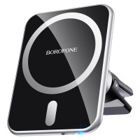 Автомобільний тримач BOROFONE BH43 Black+Silver
