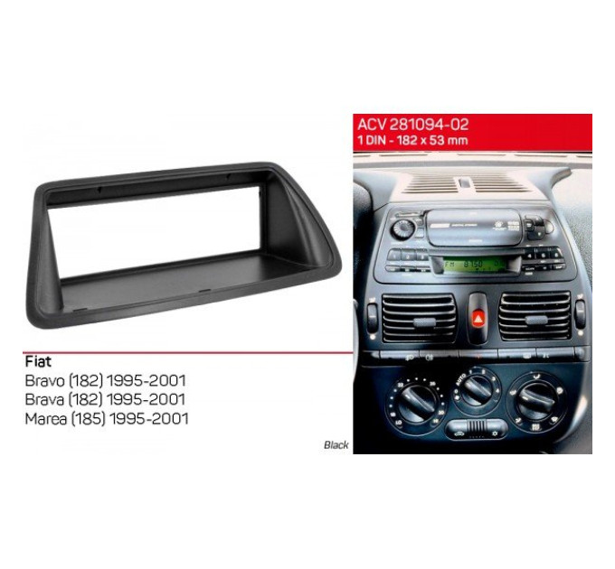 Перехідна рамка Fiat Bravo, Brava, Marea ACV 281094-02