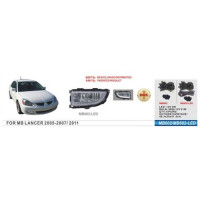 Протитуманні фари Vitol MB-602-LED Mitsubishi Lancer 2005-07