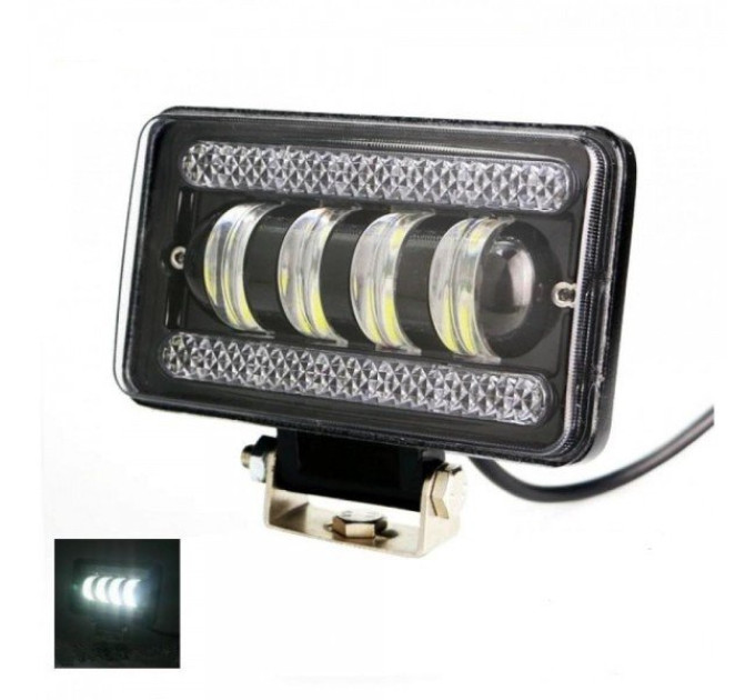 Світлодіодна фара ближнього світла AllLight 41B- 40W + White DRL