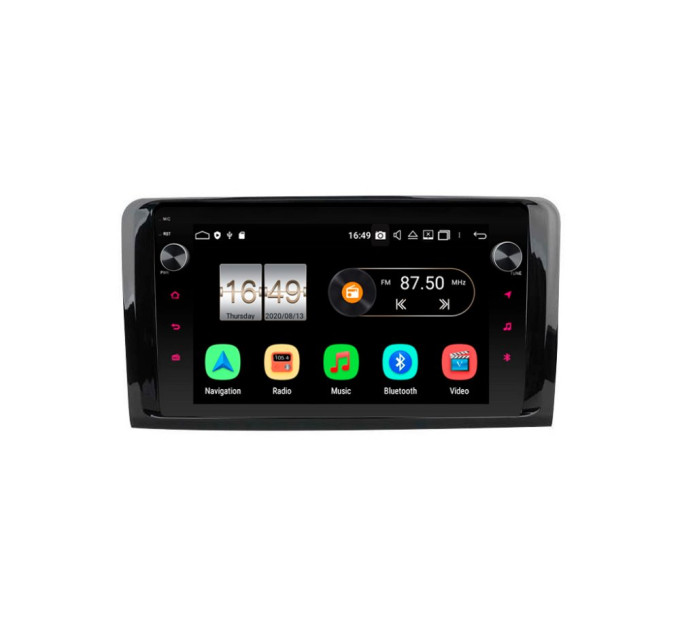 Штатна магнітола Torssen Mercedes ML-class W164 2005-2011  MP9232 круговий огляд