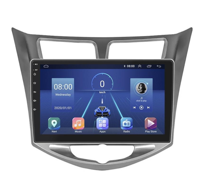 Штатна магнітола Hyundai Accent 2010-2017 Element 6/128 4G CarPlay