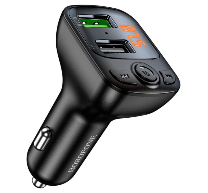 FM-трансмітер BOROFONE BC41 Eminency QC3.0 Black