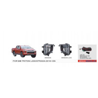Протитуманні фари Vitol MB-9049-LED Mitsubishi Triton/L200/Pajero Sport 2018-
