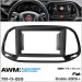 Перехідна рамка Fiat Doblo AWM 781-11-059