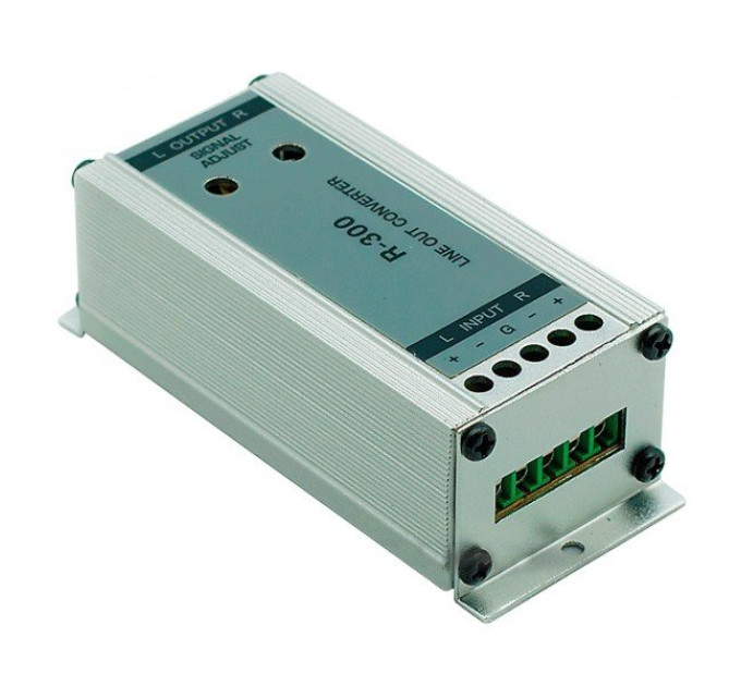 Перетворювач рівня сигналу 2 канальний Carav R-300