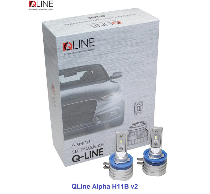 Світлодіодні лампи Qline Alpha H11Bv2 6000K