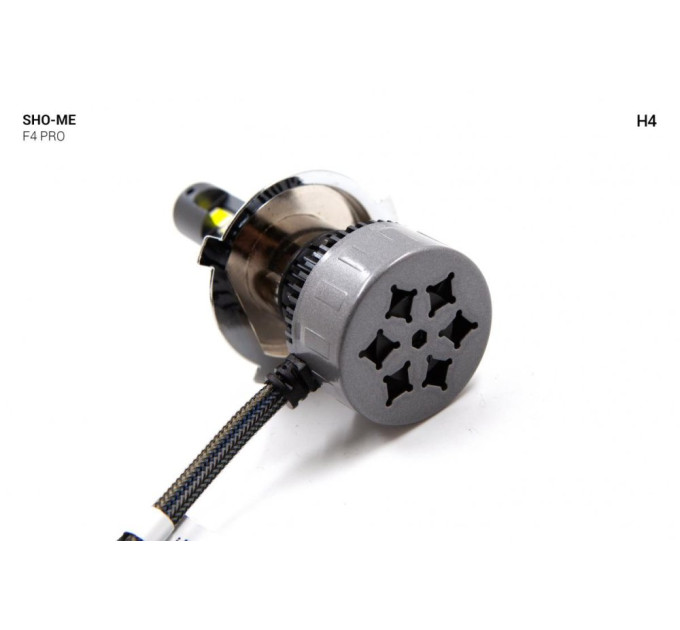Світлодіодні лампи Sho-Me F4-Pro H4 45W