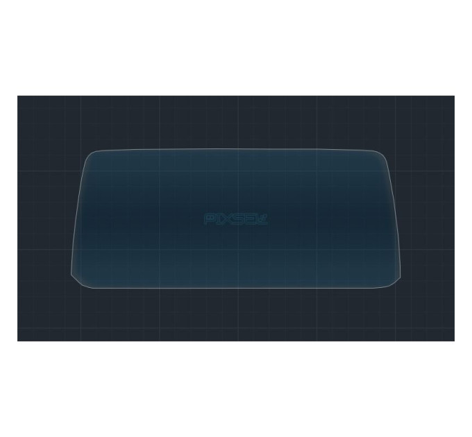 Захисне скло на монітор Mazda CX-5 2018-2019 (матове) Pixsel MZ-3270-M