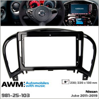 Перехідна рамка Nissan Juke AWM 981-25-103