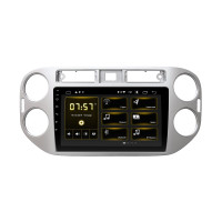 Штатна магнітола Incar DTA-1076 для Volkswagen Tiguan 2011-2016 Silver