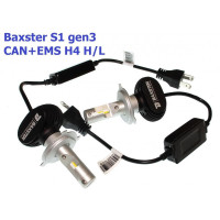 Світлодіодні лампи Baxster S1 gen3 H4 H/L 6000K CAN+EMS