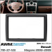 Перехідна рамка Renault Megane II AWM 781-27-123