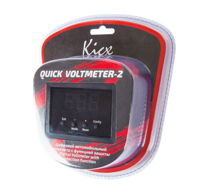 Вольтметр цифровий Kicx Quick Voltmeter-2