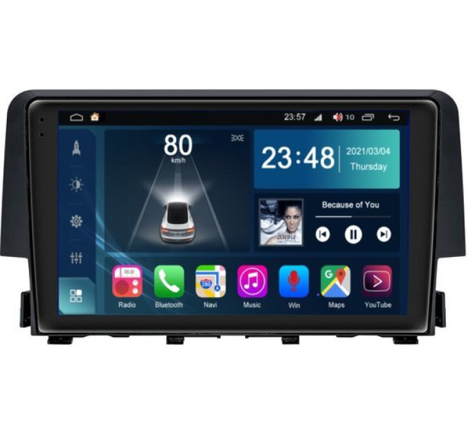 Штатна магнітола Torssen Honda Civic 18+ F9332 4G Carplay