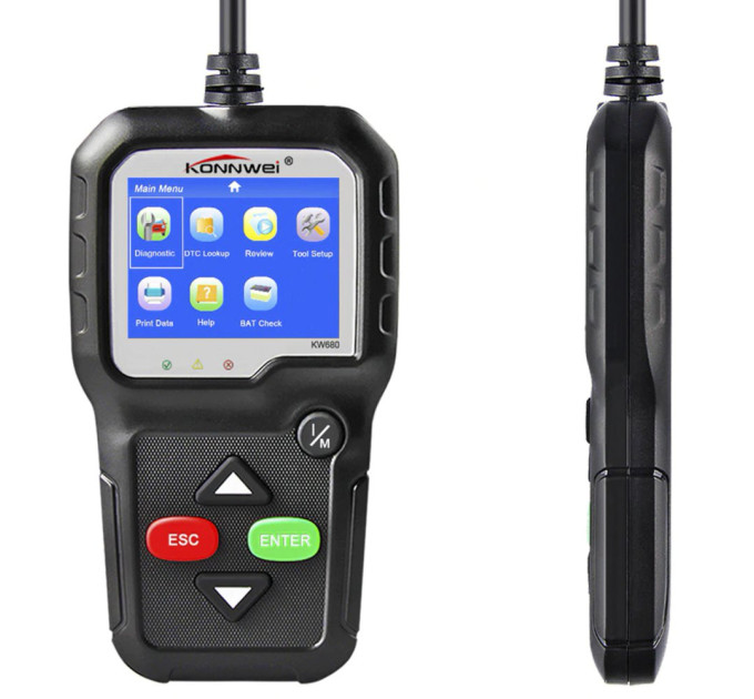 Діагностичний сканер Konnwei KW680 OBD2