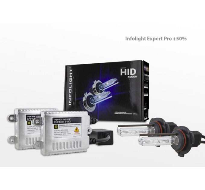 Комплект ксенону Infolight Expert Pro CANBUS HВ4 9006 6000K +50%