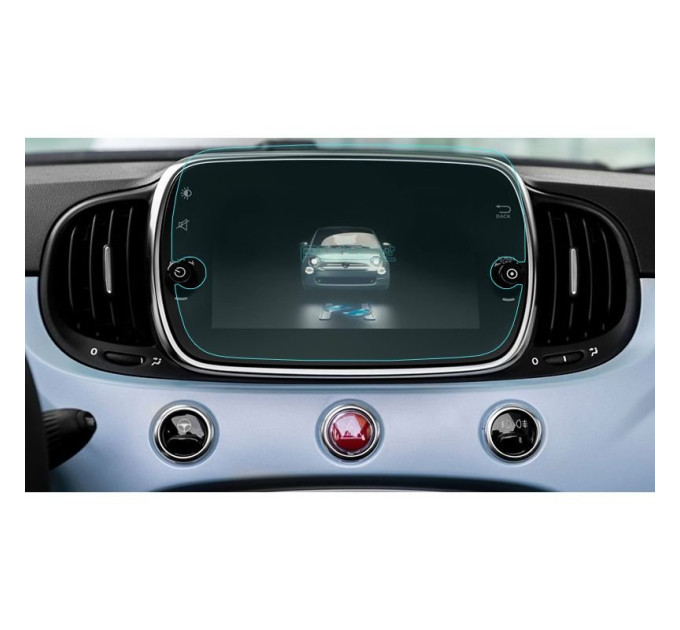 Захисне скло на монітор Fiat 500 2018- (гартоване) Pixsel FIAT-2669-T