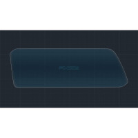 Захисне скло на монітор Mazda CX30 2018- (глянсове) Pixsel MZ-1486-H