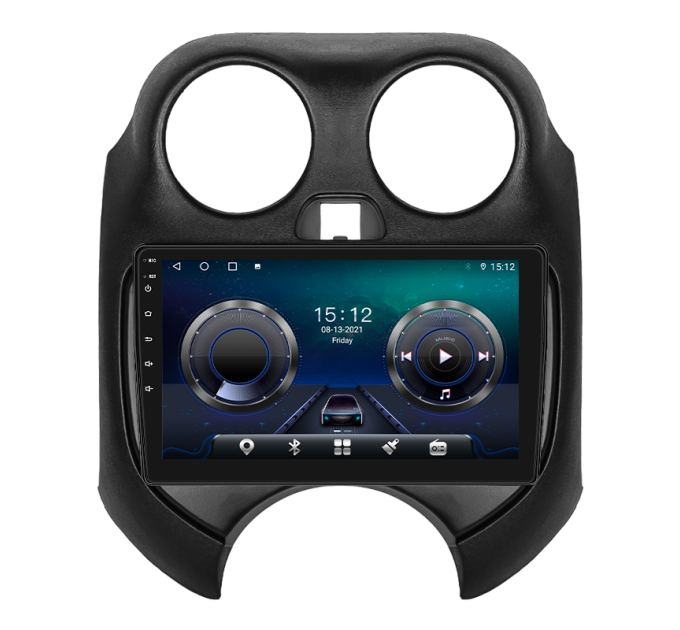 Штатна магнітола Nissan March (K13) 2010-2013 Element 4/64 4G CarPlay