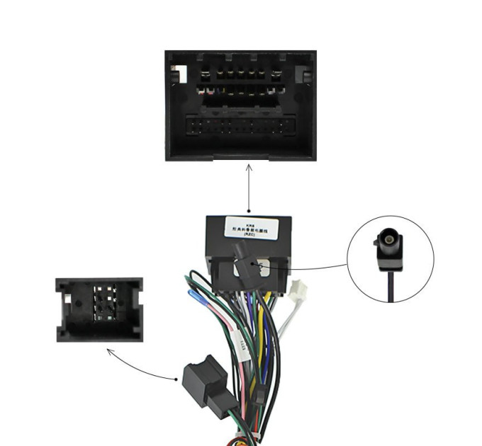 Перехідник для магнітол Element Chevrolet Cruze 14-16/Aveo/Sonic 14-16/Trax 14-16/Malibu 13-15 CAN