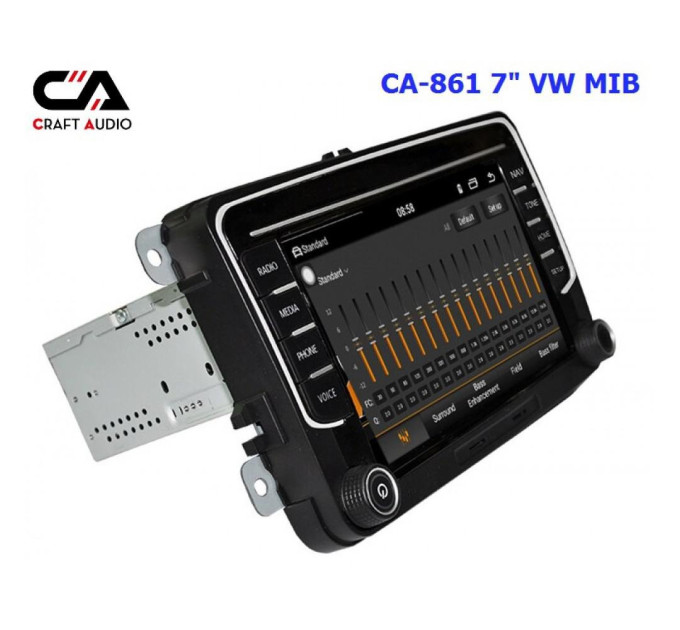 Штатна магнітола CraftAudio CA-861 VW MIB4