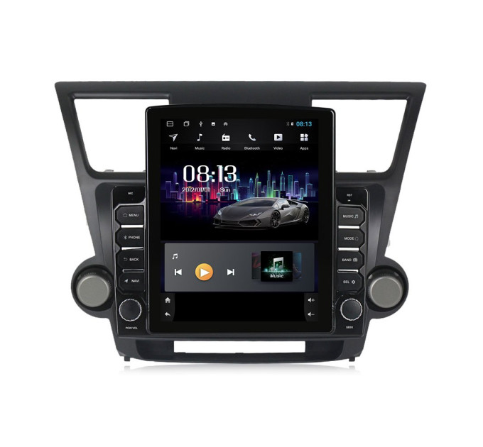 Штатна магнітола ECOBOOST FTS100-1080 TOYOTA HIGHLANDER 2007-2014