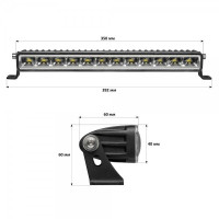 Світлодіодна фара StarLight 60watt 10-30V IP68 (lsb-60W)
