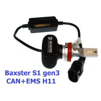 Світлодіодні лампи Baxster S1 gen3 H11 6000K CAN+EMS