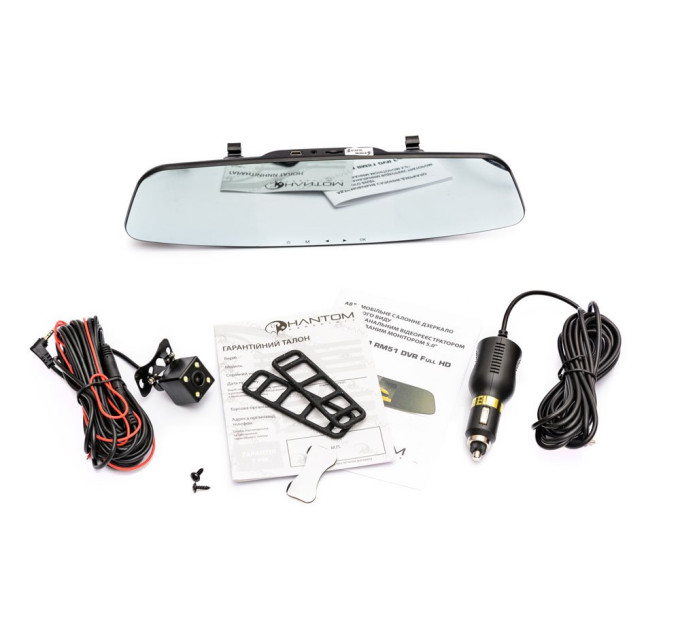 Дзеркало з відеореєстратором Phantom RM-51 DVR