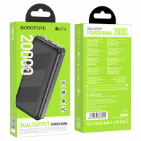 Повербанк BOROFONE BJ27AB Pindar 20000mAh Black