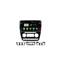 Штатна магнітола Torssen Skoda Octavia A5 08-13 black MP10232 круговий огляд
