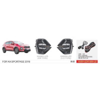 Протитуманні фари Vitol KA-2661-LED KIA Sportage 2019