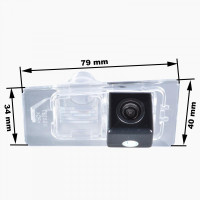 Камера заднього огляду iDial CCD-8257 HYUNDAI ELANTRA MD, AD /KIA CEED, CERATO