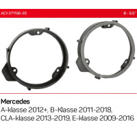 Проставки під динаміки ACV 271190-20 для автомобілів Mercedes A-klasse, B-klasse, CLA-klasse, E-klas