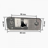 Кріплення для камери GCam MY-12-5555 (Hyundai Santa Fe 2006-2012)