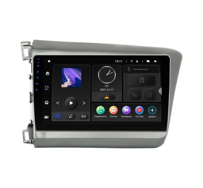 Штатна магнітола Incar TMX-0113 для Honda Civic 2012-2015