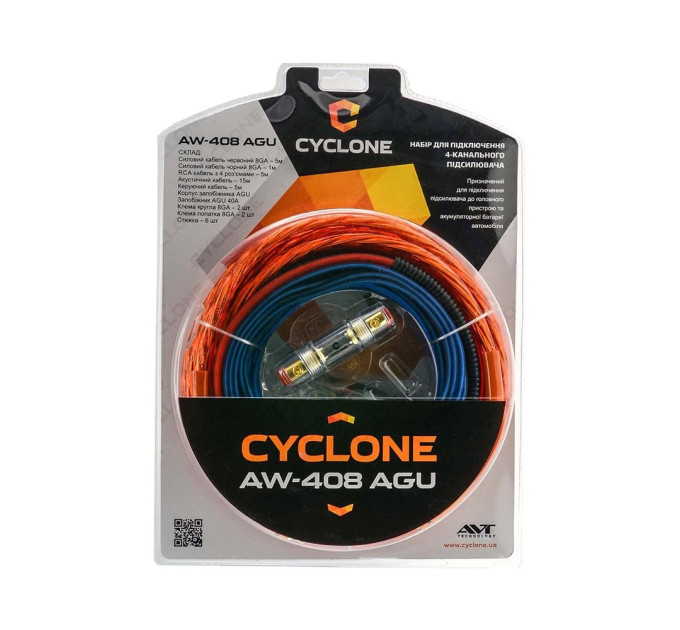 Набір кабелів Cyclone AW-408 AGU