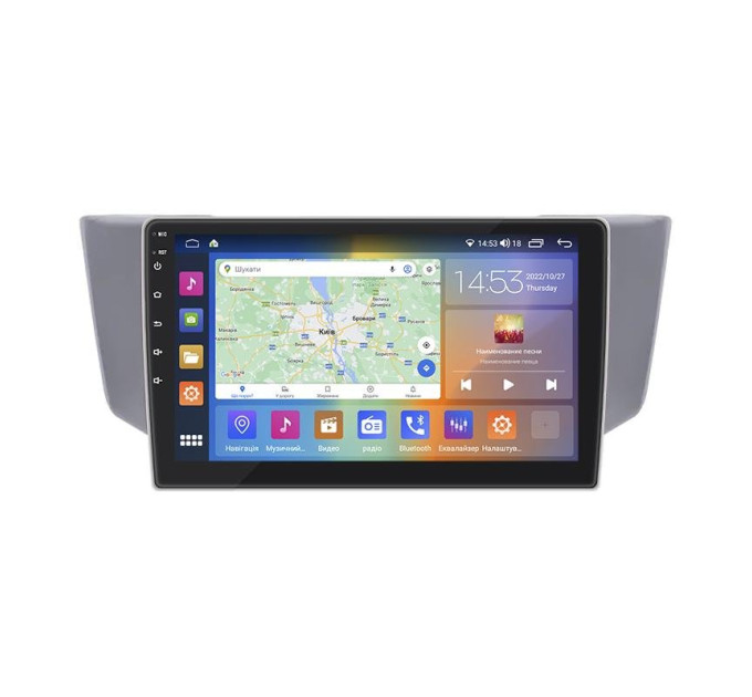 Штатна магнітола Toyota Harrier (XU30) 2003-2013 Element Prime 4/64 CarPlay 4G
