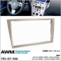 Перехідна рамка Opel Astra, Antara, Corsa, Zafira AWM 781-07-106