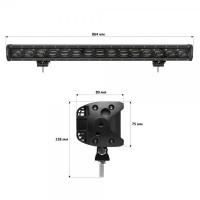 Світлодіодна фара StarLight 150watt 10-30V IP68 (lsb-lens-150)